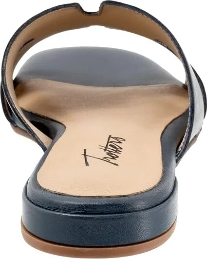 Trotters Nell Women's Sandals Navy : 10.5 M (B), Leather - Image 4