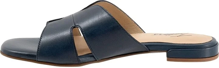 Trotters Nell Women's Sandals Navy : 10.5 M (B), Leather - Image 6