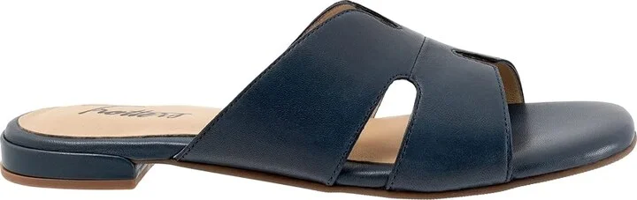 Trotters Nell Women's Sandals Navy : 10.5 M (B), Leather - Image 7