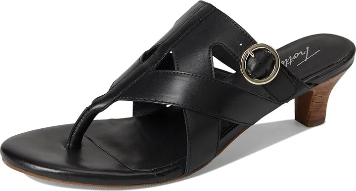 Trotters Nikki Women's Sandals Black : 6 M (B), Leather - Image 5