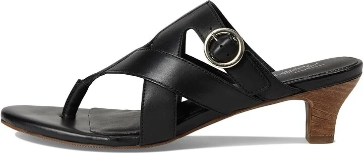 Trotters Nikki Women's Sandals Black : 6 M (B), Leather - Image 6