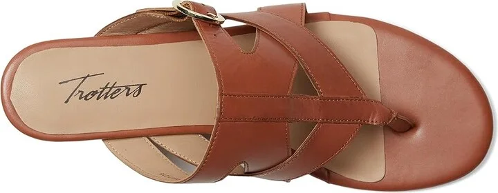 Trotters Nikki Women's Sandals Luggage : 8.5 M (B), Leather - Image 2