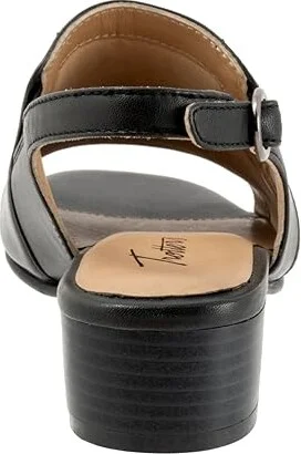 Trotters Nila Women's Sandals Black : 8 N (AA), Leather - Image 4