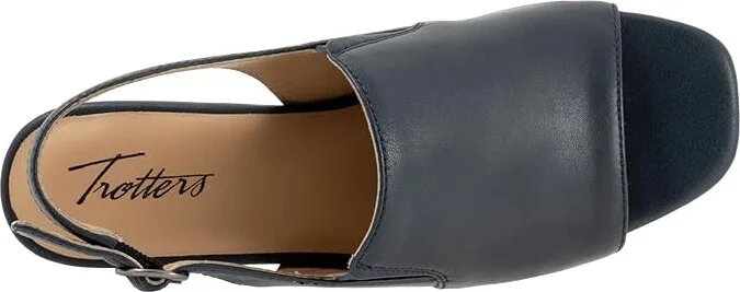 Trotters Nila Women's Sandals Navy : 10.5 N (AA), Leather - Image 2