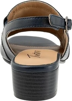 Trotters Nila Women's Sandals Navy : 10.5 N (AA), Leather - Image 4