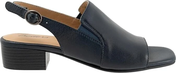 Trotters Nila Women's Sandals Navy : 10.5 N (AA), Leather - Image 6