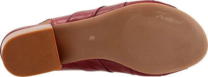 Trotters Nina Women's Shoes Dark Red : 10 M (B), Leather - Image 3