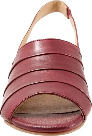 Trotters Nina Women's Shoes Dark Red : 10 M (B), Leather - Image 5
