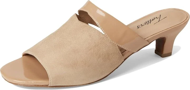 Trotters Ninette Women's Sandals Beige Suede : 11 N (AA), Leather - Image 5