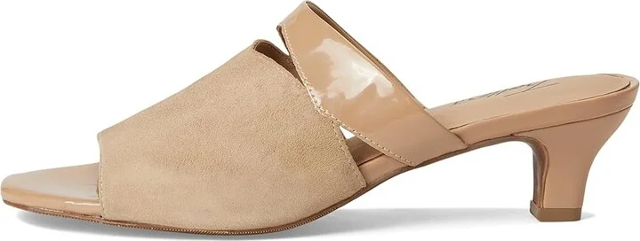 Trotters Ninette Women's Sandals Beige Suede : 11 N (AA), Leather - Image 6