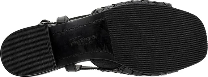 Trotters Nola Women's Sandals Black : 7 W (D), Leather - Image 3