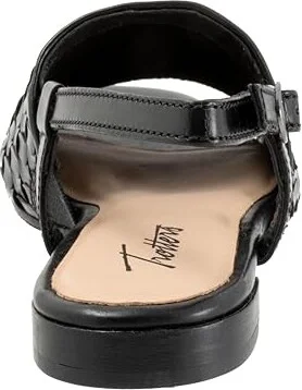 Trotters Nola Women's Sandals Black : 7 W (D), Leather - Image 4