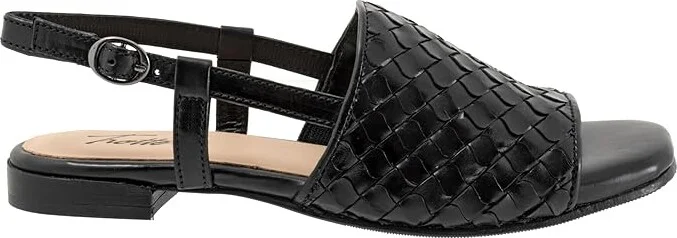 Trotters Nola Women's Sandals Black : 7 W (D), Leather - Image 6