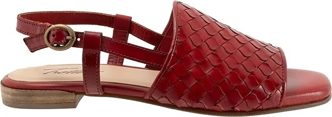Trotters Nola Women's Sandals Red : 11 M (B), Leather - Image 6