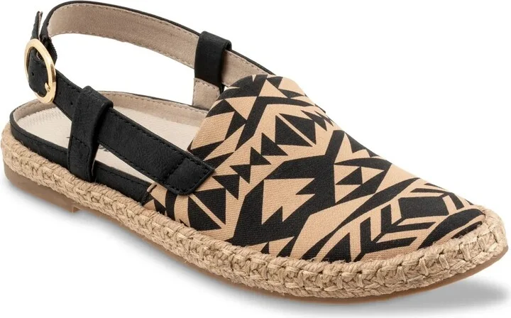 Trotters Paisley Espadrille Flat