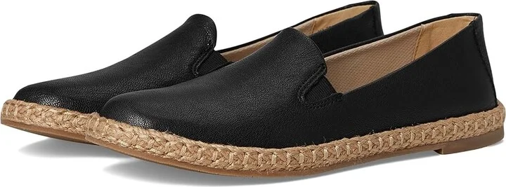 Trotters Poppy Women's Flat Shoes Black : 7 N (AA), Leather/Rubber