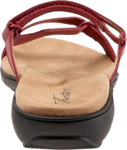 Trotters Raja Sandal - Blk/white sn - Image 7