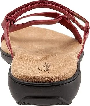Trotters Raja Women's Shoes Red Leather : 7 N (AA), Synthetic - Image 4