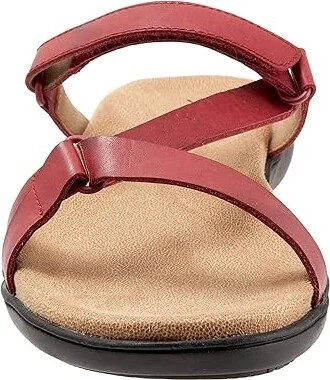 Trotters Raja Women's Shoes Red Leather : 7 N (AA), Synthetic - Image 5