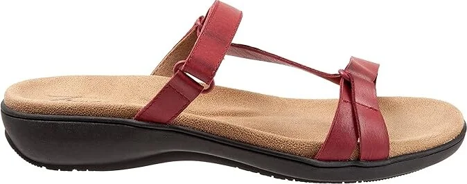 Trotters Raja Women's Shoes Red Leather : 7 N (AA), Synthetic - Image 7