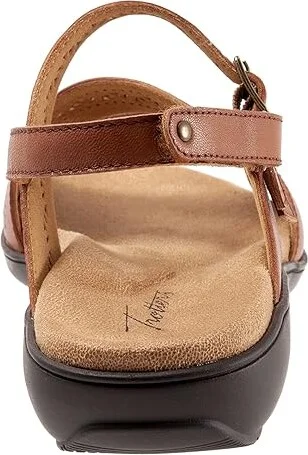 Trotters Razzi Women's Shoes Luggage Leather : 11 W (D), Synthetic - Image 4