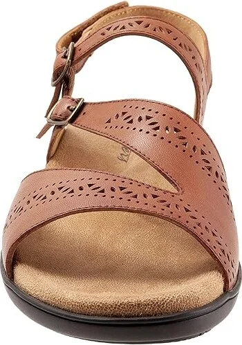 Trotters Razzi Women's Shoes Luggage Leather : 11 W (D), Synthetic - Image 5
