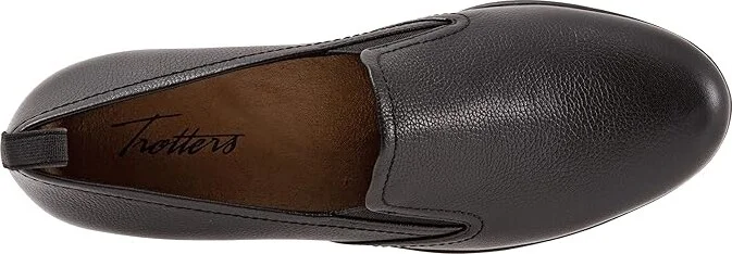 Trotters Reggie Women's Shoes Black Leather : 6.5 M (B) - Image 2