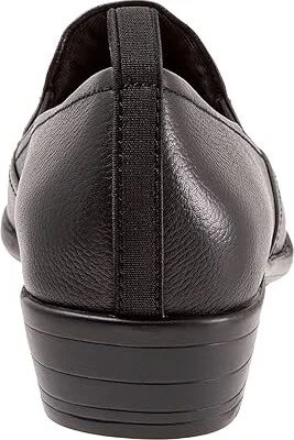 Trotters Reggie Women's Shoes Black Leather : 6.5 M (B) - Image 4