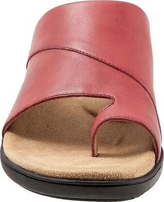 Trotters Regina Women's Shoes Dark Red : 7.5 W (D), Leather - Image 5