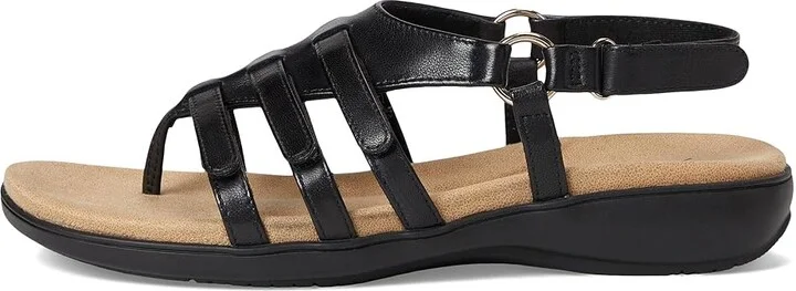Trotters Ria Women's Sandals Black : 11 M (B), Leather - Image 6