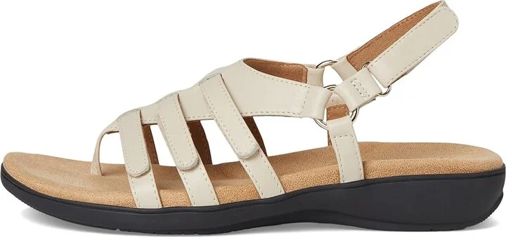 Trotters Ria Women's Sandals Ivory : 8 M (B), Leather - Image 6