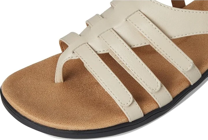 Trotters Ria Women's Sandals Ivory : 8 M (B), Leather - Image 7