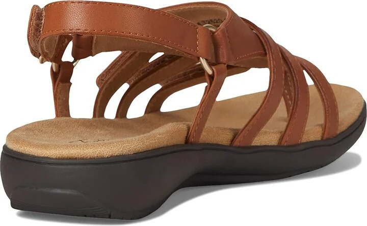 Trotters Ria Women's Sandals Luggage : 10.5 N (AA), Leather - Image 4