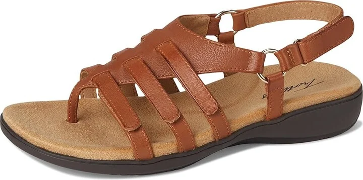 Trotters Ria Women's Sandals Luggage : 10.5 N (AA), Leather - Image 5
