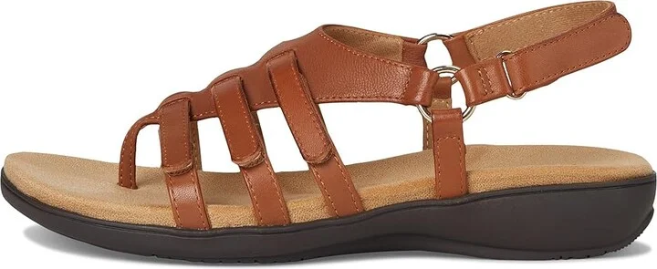 Trotters Ria Women's Sandals Luggage : 10.5 N (AA), Leather - Image 6