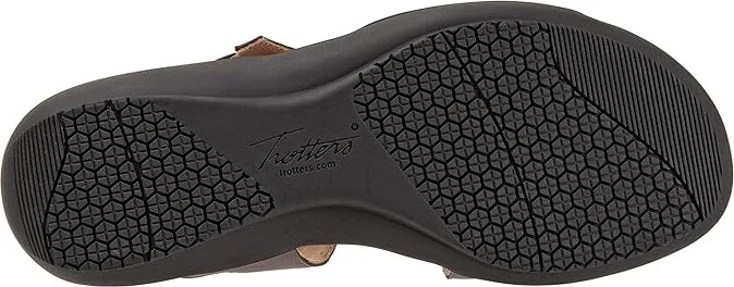 Trotters Riva Women's Shoes Pewter Metallic : 10.5 M (B), Synthetic - Image 3