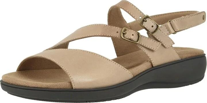 Trotters Riva Women's Shoes Sand : 10 M (B), Leather - Image 2