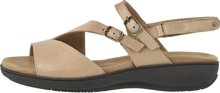 Trotters Riva Women's Shoes Sand : 10 M (B), Leather - Image 7