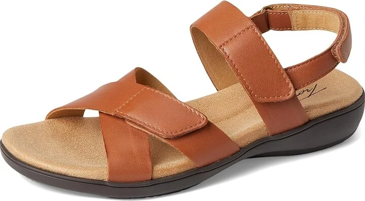 Trotters River Women's Sandals Luggage : 9 W (D), Leather - Image 5