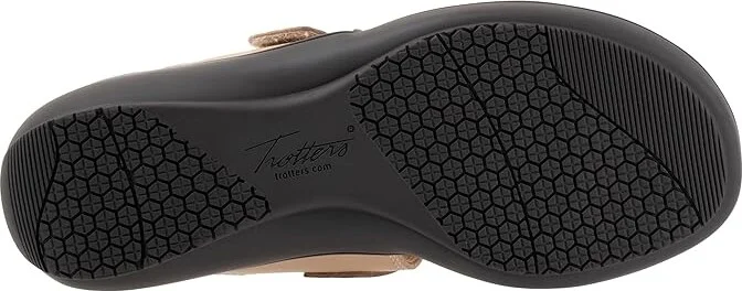 Trotters Robin Women's Sandals Beige : 6 W (D), Leather - Image 3