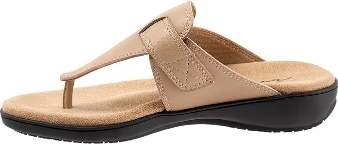 Trotters Robin Women's Sandals Beige : 6 W (D), Leather - Image 6