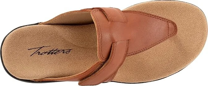 Trotters Robin Women's Sandals Luggage : 6 W (D), Leather - Image 2