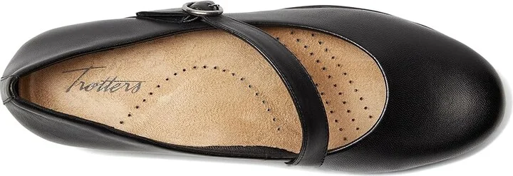 Trotters Rochelle High Women's Heels Black : 12 M (B), Leather - Image 2