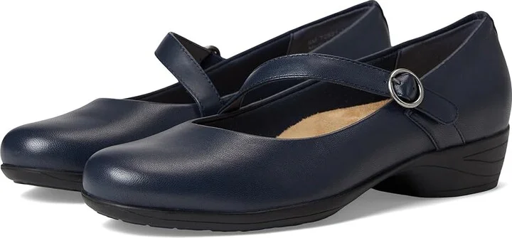 Trotters Rochelle High Women's Heels Navy : 7 N (AA), Leather