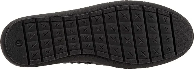 Trotters Rory Women's Shoes Black Platinum : 9.5 M (B), Leather - Image 3