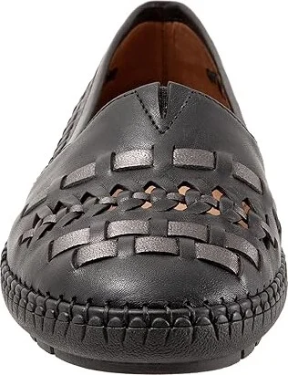 Trotters Rory Women's Shoes Black Platinum : 9.5 M (B), Leather - Image 5