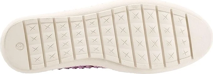 Trotters Rory Women's Shoes Lavender/Silver : 9 N (AA), Leather - Image 3