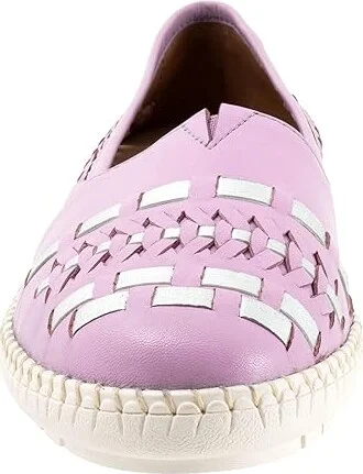 Trotters Rory Women's Shoes Lavender/Silver : 9 N (AA), Leather - Image 5