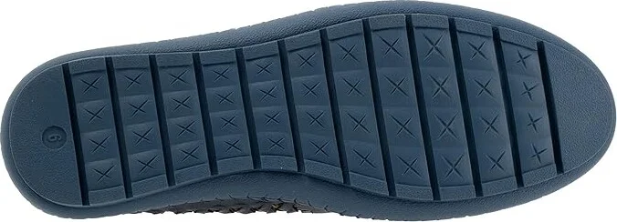 Trotters Rory Women's Shoes Navy/Silver : 5.5 M (B), Leather - Image 3