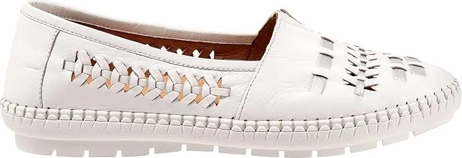 Trotters Rory Women's Shoes White Silver : 6 W (D), Leather - Image 7